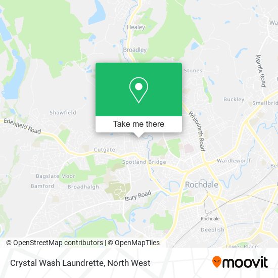 Crystal Wash Laundrette map