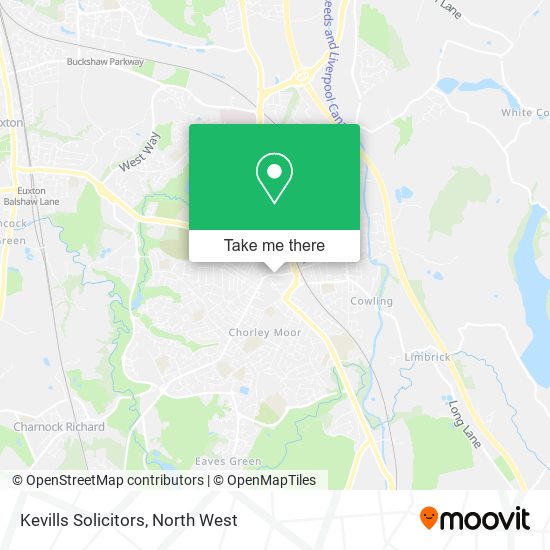 Kevills Solicitors map