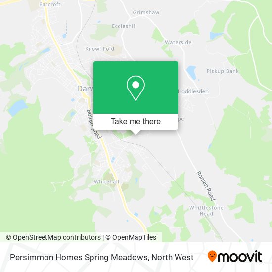 Persimmon Homes Spring Meadows map