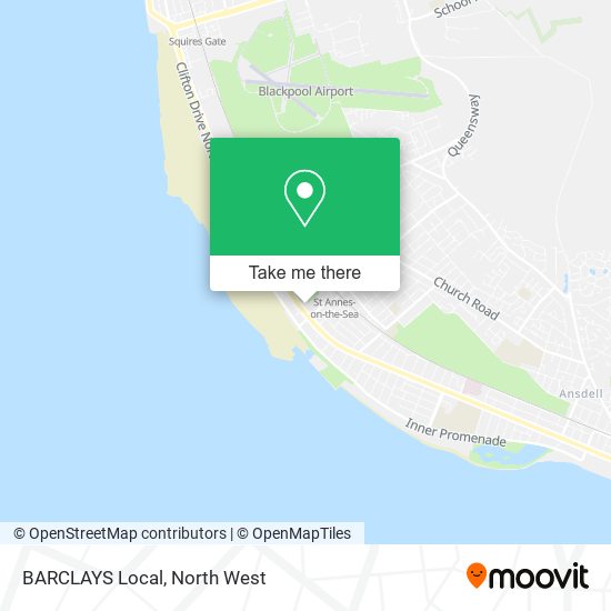 BARCLAYS Local map