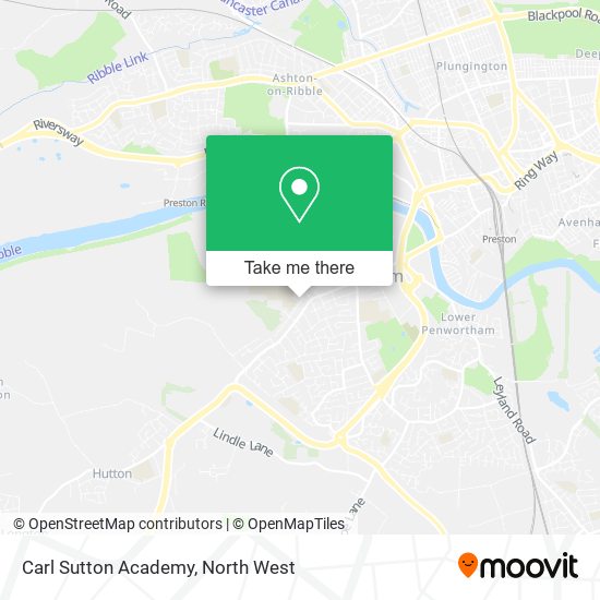 Carl Sutton Academy map