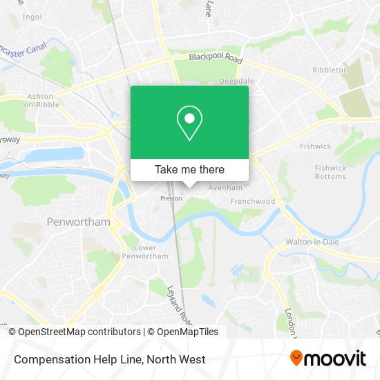 Compensation Help Line map