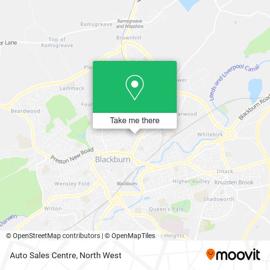Auto Sales Centre map