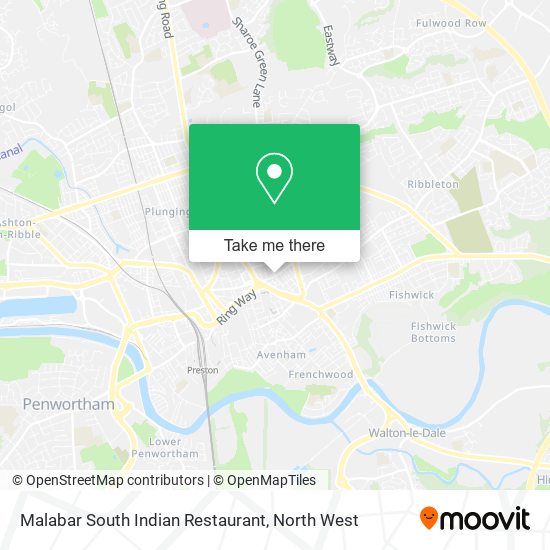 Malabar South Indian Restaurant map