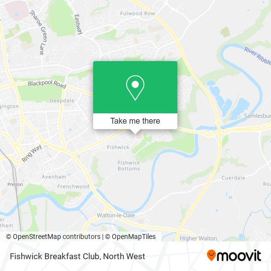 Fishwick Breakfast Club map