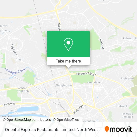 Oriental Express Restaurants Limited map