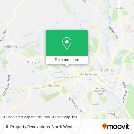 JL Property Renovations map