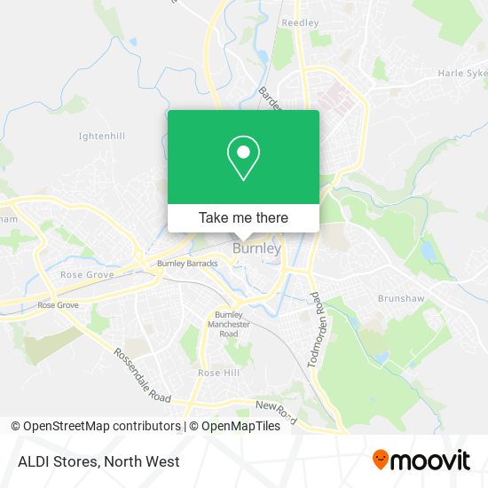 ALDI Stores map