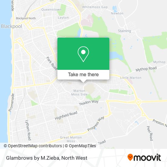 Glambrows by M.Zieba map