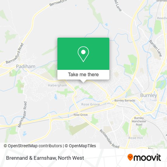 Brennand & Earnshaw map