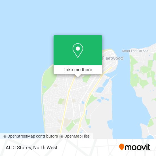 ALDI Stores map