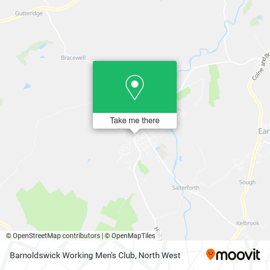 Barnoldswick Working Men's Club map