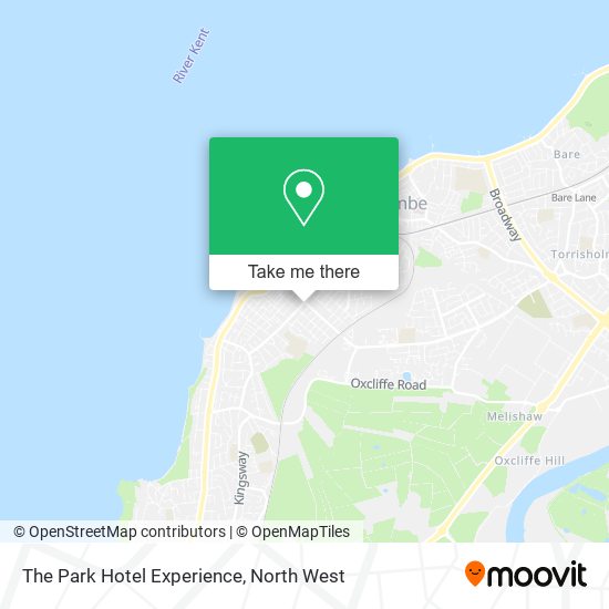 The Park Hotel Experience map