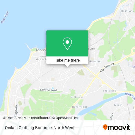 Onikas Clothing Boutique map