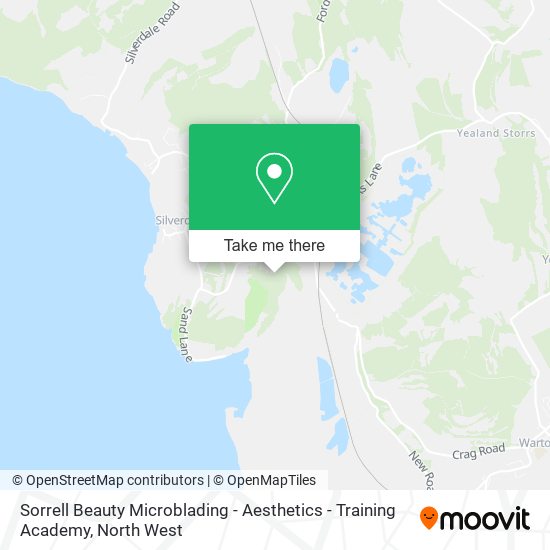 Sorrell Beauty Microblading - Aesthetics - Training Academy map
