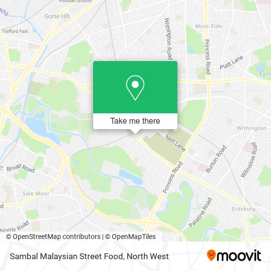 Sambal Malaysian Street Food map