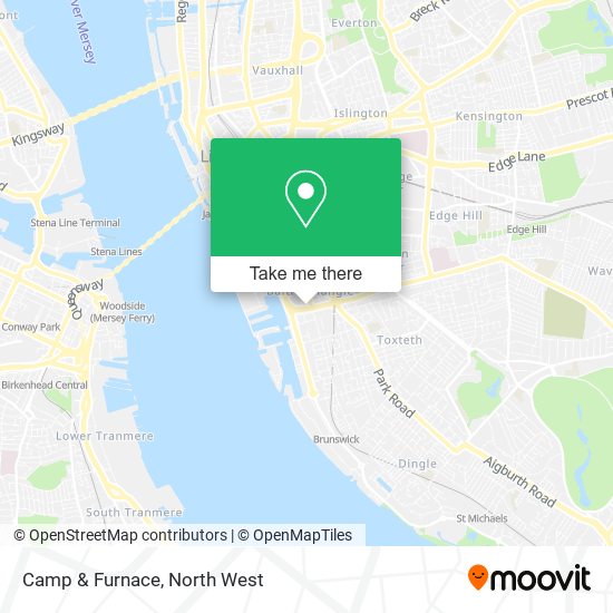 Camp & Furnace map