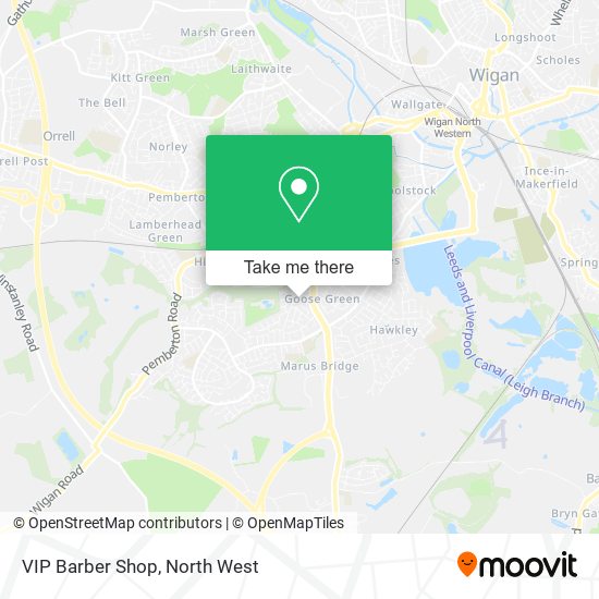 VIP Barber Shop map