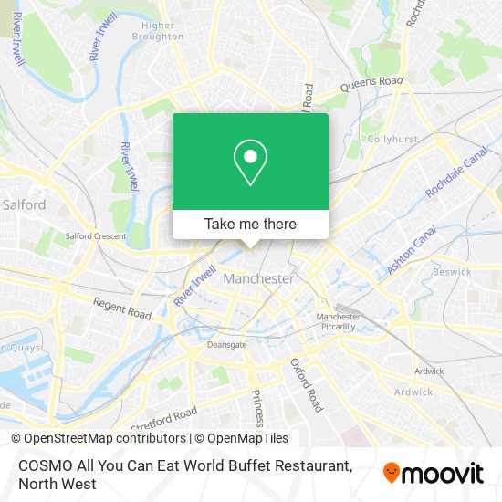 COSMO All You Can Eat World Buffet Restaurant map