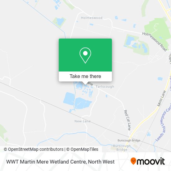 WWT Martin Mere Wetland Centre map