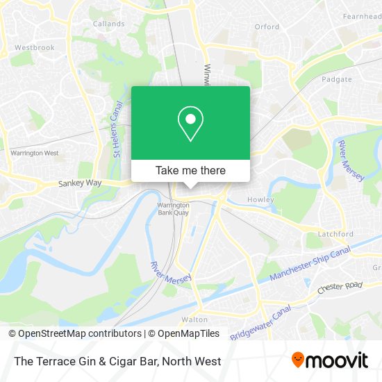 The Terrace Gin & Cigar Bar map
