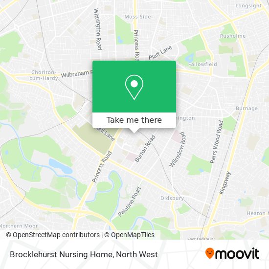 Brocklehurst Nursing Home map