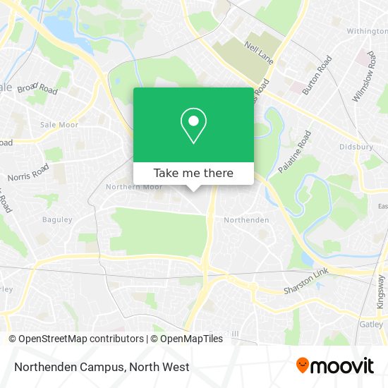 Northenden Campus map