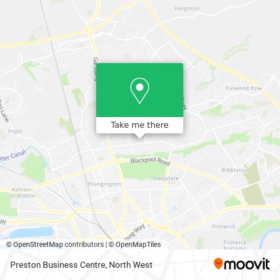 Preston Business Centre map