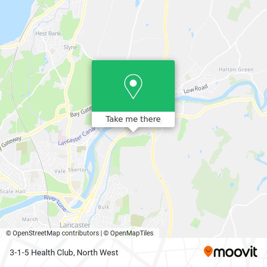 3-1-5 Health Club map