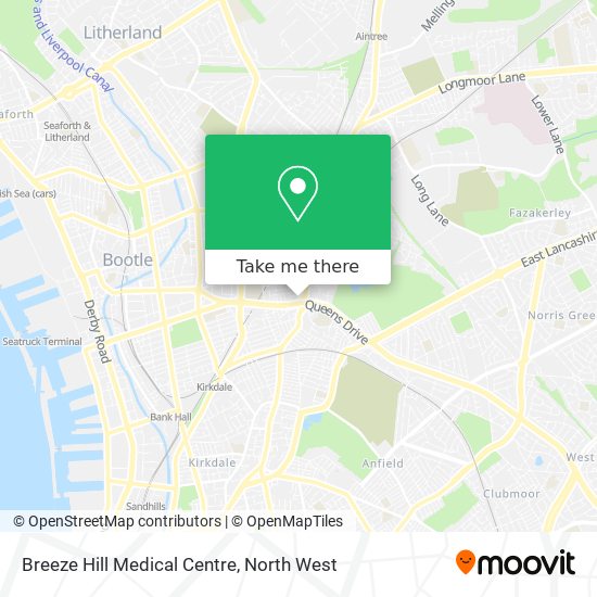 Breeze Hill Medical Centre map