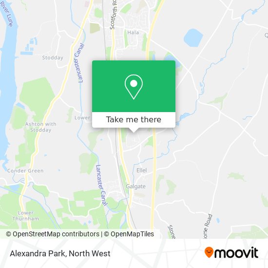 Alexandra Park map