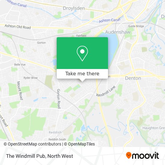 The Windmill Pub map