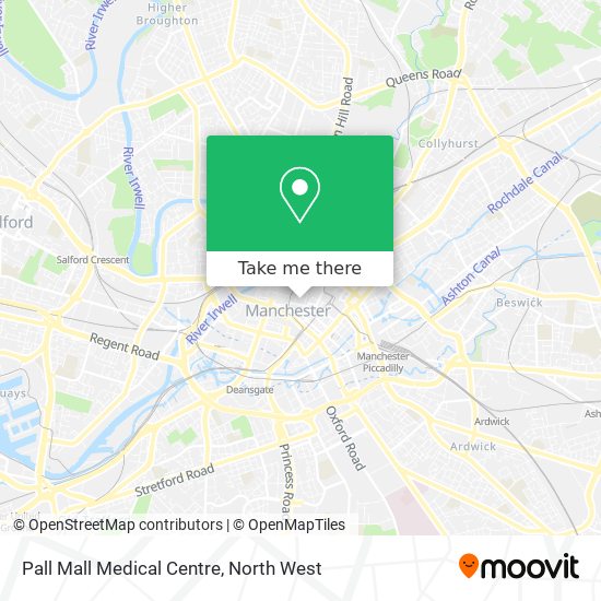 Pall Mall Medical Centre map