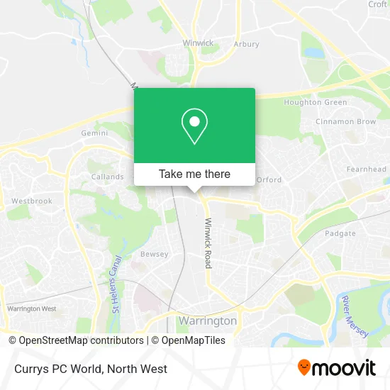 Currys PC World map