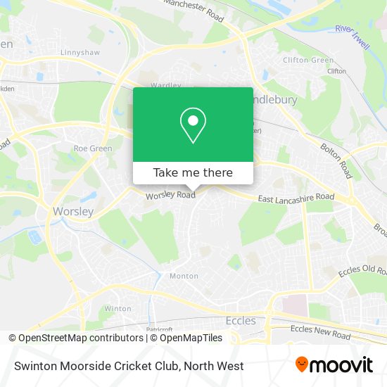 Swinton Moorside Cricket Club map