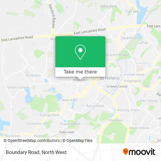 Boundary Road map