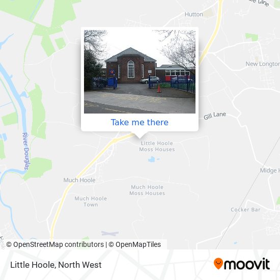 Little Hoole map