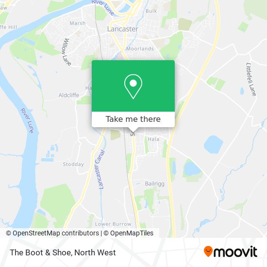 The Boot & Shoe map