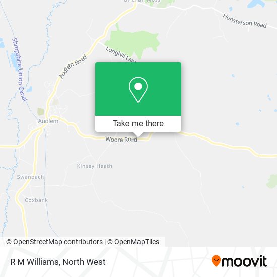 R M Williams map
