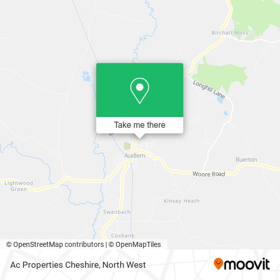 Ac Properties Cheshire map