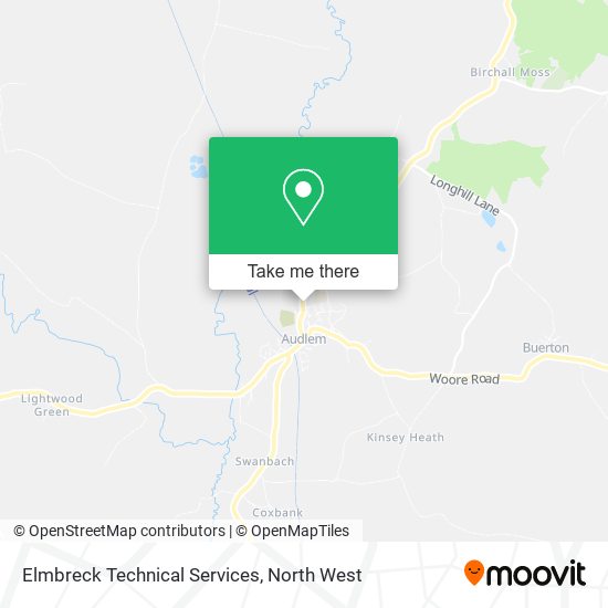 Elmbreck Technical Services map