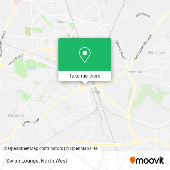 Swish Lounge map
