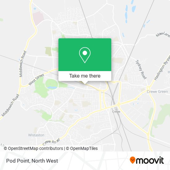 Pod Point map