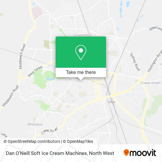 Dan O'Neill Soft Ice Cream Machines map