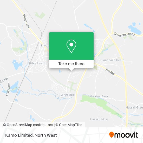 Kamo Limited map