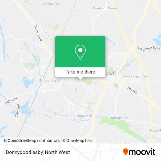 Donnydoodlesby map