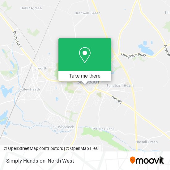 Simply Hands on map