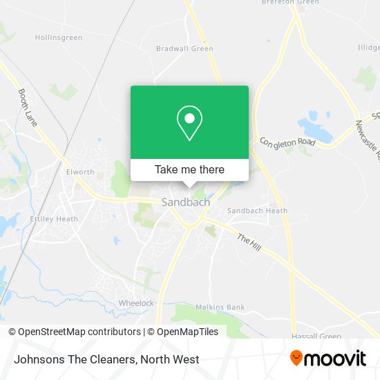 Johnsons The Cleaners map
