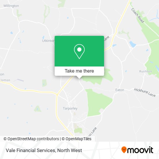 Vale Financial Services map