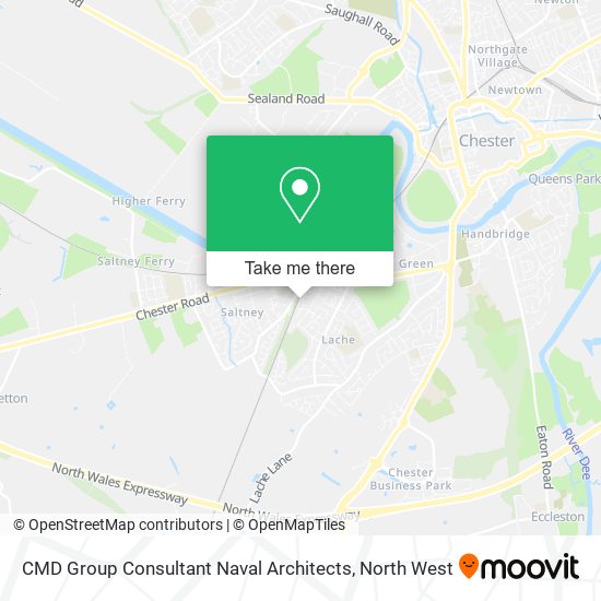 CMD Group Consultant Naval Architects map